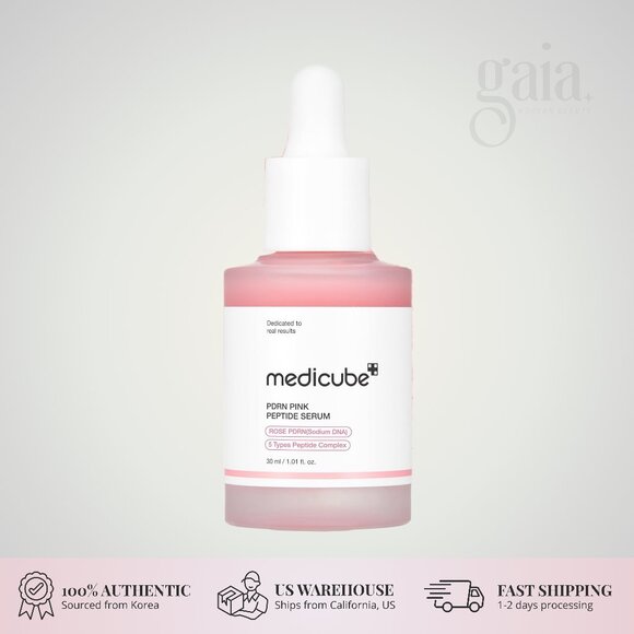 medicube PDRN Pink Peptide Serum 30ml – Repairing & Firming Anti-Aging Care - Picture 1 of 1